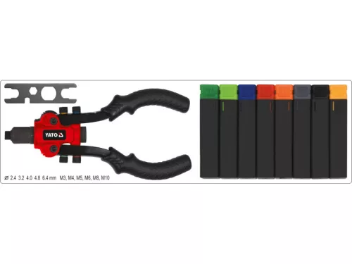YATO Popszegecsfogó, szegecsanyahúzó és vágó 3 az 1-ben