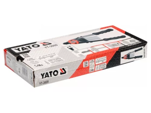 YATO Karos popszegecsfogó CrMo pofa 330 mm (3,2-6,4 mm)