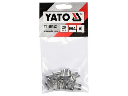 YATO Alumínium szegecsanya M4 (20 db)