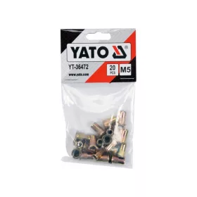 YATO Acél szegecsanya M5 (20 db)