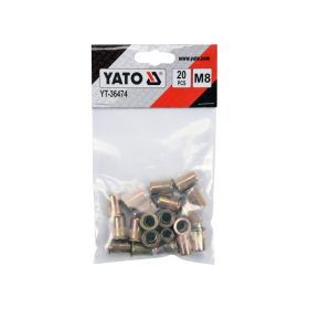 YATO Acél szegecsanya M8 (20 db)