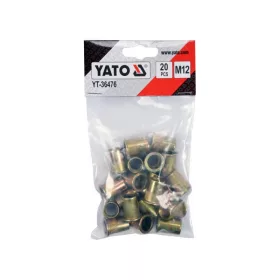YATO Acél szegecsanya M12 (20 db)