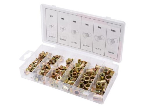 YATO Acél szegecsanya készlet 150 részes