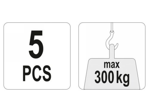 YATO Bútorszállító készlet 5 részes 300 kg