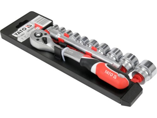 YATO Dugókulcs készlet 12 részes 3/8" 10-24 mm CrV