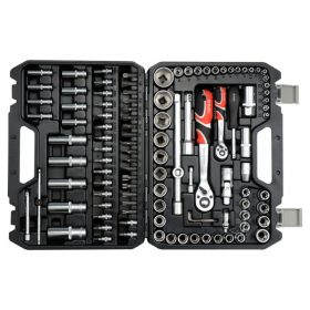   YATO Dugókulcs készlet 108 részes 1/4", 1/2" CrV