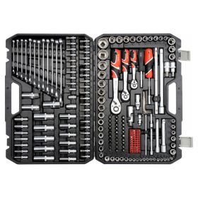   YATO Dugókulcs készlet 216 részes 1/4", 3/8", 1/2" CrV