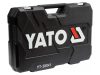 YATO Dugókulcs készlet 216 részes 1/4", 3/8", 1/2" CrV
