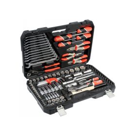   YATO Szerszámkészlet 122 részes 1/4", 1/2" CrV CrMo