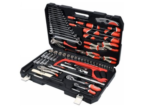 YATO Szerszámkészlet 79 részes 1/4", 1/2" CrV CrMo