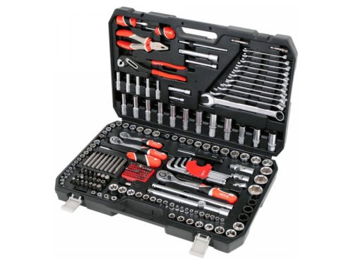 YATO Szerszámkészlet 225 részes 1/4", 3/8", 1/2" CrV CrMo