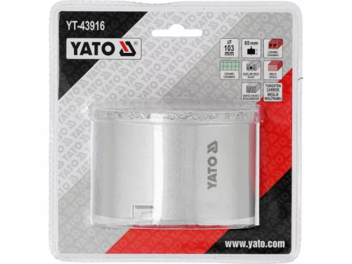 YATO Lyukfúró Carbide 33 mm