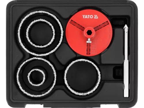 YATO Lyukfúró készlet Carbide 33- 83 mm