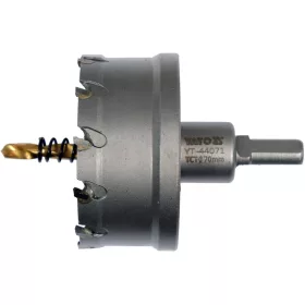 YATO Körkivágó 70 mm TCT bit befogással