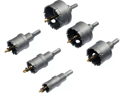 YATO Körkivágó készlet 6 részes 22-65 mm TCT