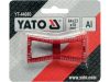 YATO Asztalos fecskefark sablon alumínium