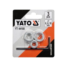   YATO Csigafúró mélységhatároló készlet 3 részes 6, 8, 10 mm