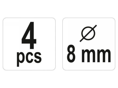 YATO Tipli jelölő 8 mm (4 db)