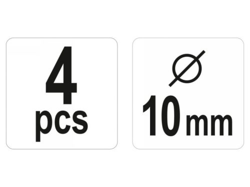 YATO Tipli jelölő 10 mm (4 db)