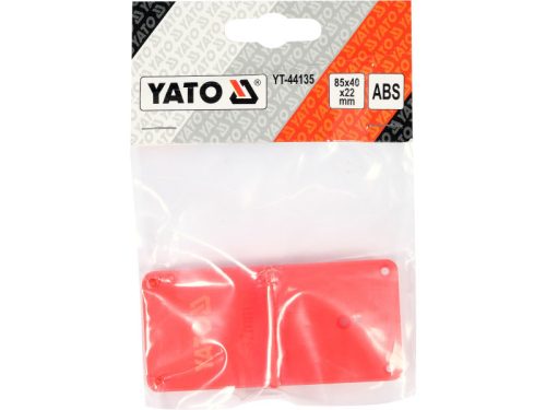 YATO Zsanér fúrósablon 85 x 40 x 22 mm