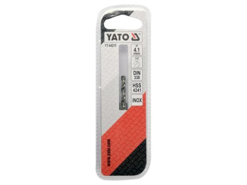 YATO Csigafúró 4,1 x 75/44 mm inox HSS Premium