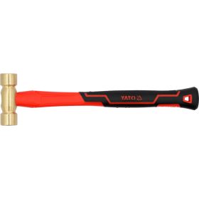 YATO Sárgaréz kalapács 250 g üvegszálas nyél