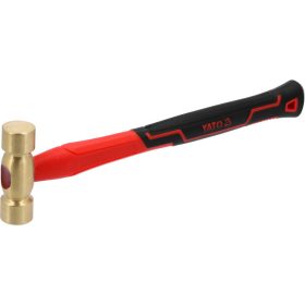 YATO Sárgaréz kalapács 250 g üvegszálas nyél