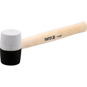 YATO Gumikalapács 340 g (fekete-fehér) 49 mm