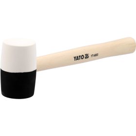 YATO Gumikalapács 580 g (fekete-fehér) 58 mm