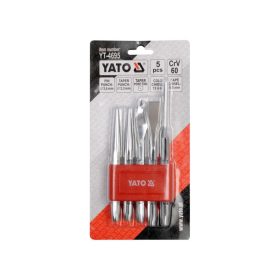 YATO Pontozó készlet 5 részes CrV60