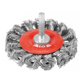YATO Csapos sodrott körkefe 75 mm acél