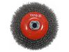 YATO Döntött körkefe M14 125 mm inox
