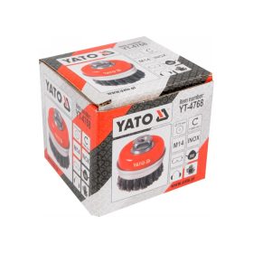 YATO Fazékkefe 75 mm M14 sodrott