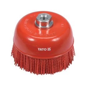 YATO Fazékkefe 125 mm M14 műanyag sörte