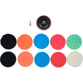   YATO Tépőzáras polírozókorong készlet 12 részes 125 mm M14