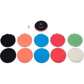   YATO Tépőzáras polírozókorong készlet 12 részes 150 mm M14