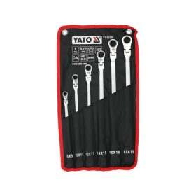   YATO Csillagkulcs készlet csuklós 6 részes 8 - 19 mm extra hosszú