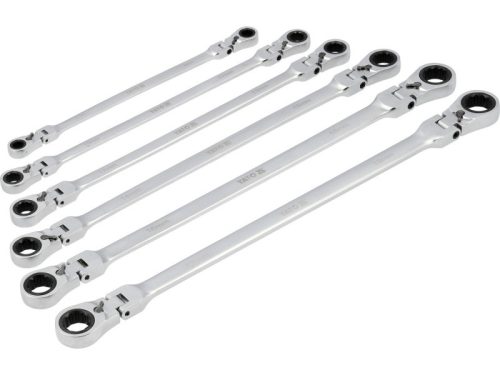 YATO Csillagkulcs készlet csuklós 6 részes 8 - 19 mm extra hosszú