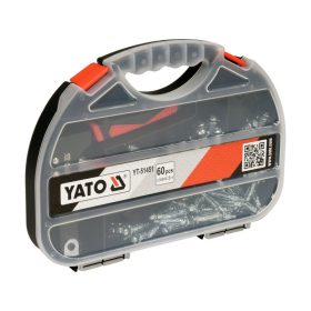 YATO Molly fogó üreges bővítőcsavarokhoz + 60 db csavar