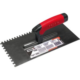 YATO Fogazott glettvas 130 x 270 mm inox 8 x 8 mm