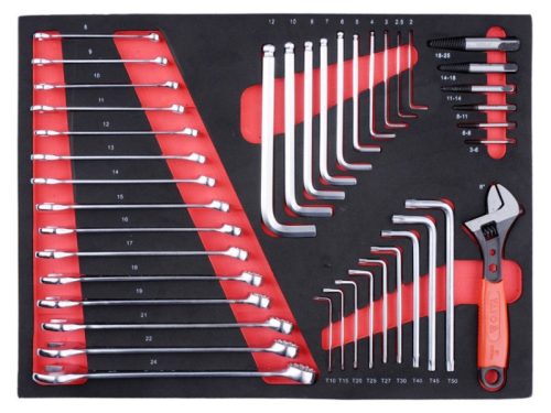 YATO Szerszámkocsi szerszámokkal 211 részes