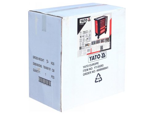 YATO Szerszámkocsi szerszámokkal 165 részes