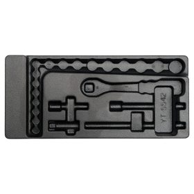   YATO Dugókulcs készlet 22 részes 3/8" 6-22 mm CrV (fiókbetét szerszám nélkül)