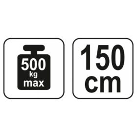 YATO Motorfelfüggesztő gerenda 0,5t 1500 mm