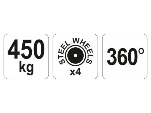 YATO Motorszerelő állvány 450 kg görgős