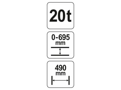 YATO Hidraulikus prés 20T