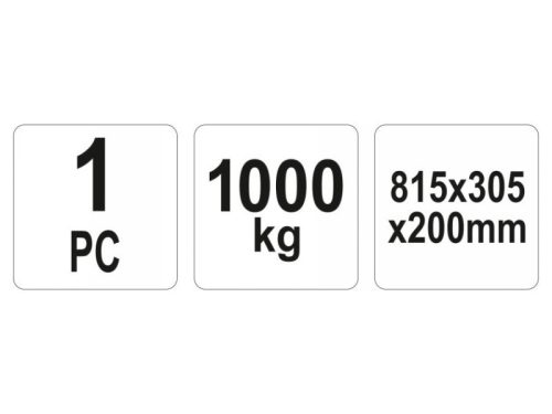 YATO Felhajtó rámpa 1t