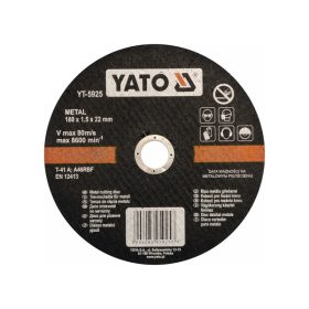 YATO Vágókorong fémre 180 x 1,5 x 22 mm