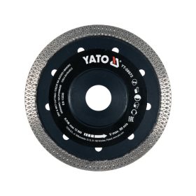   YATO Gyémánt vágókorong 125 x 1,6 x 10 x 22,2 mm folytonos