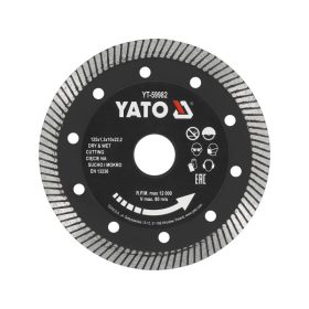 YATO Gyémánt vágókorong 125 x 1,3 x 10 x 22,2 mm turbó